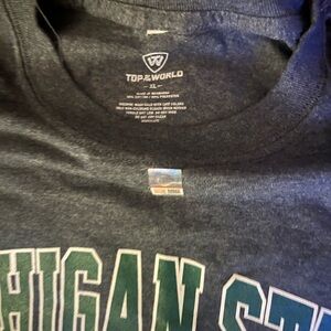 Fanatics Gray Michigan State Shirt